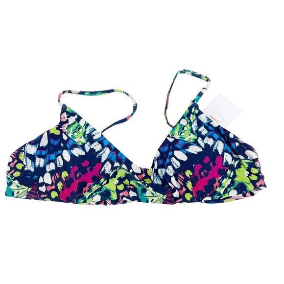 Andie Swim The Molokai Bikini Top in Butterfly Print Brand Large New With Tags! - Picture 5 of 8